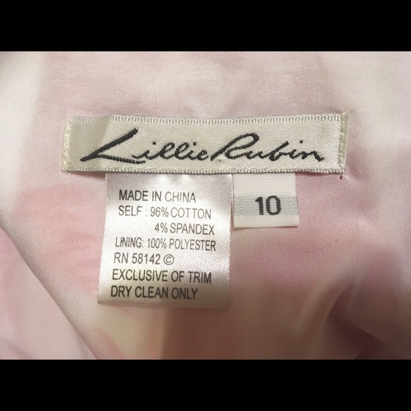 🌈VTG Lillie Rubin floral pants - Picture 6 of 6